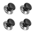 thumbnail image 3 of OUNONA  4 Pcs Creative Lid Handles Pot Cover Knobs for Stove Replacements Universal Kitchen Black, 3 of 8