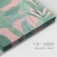 thumbnail image 3 of Pink and Green Birds of Paradise II Premium Gallery Wrapped Canvas - Ready to Hang, 3 of 7