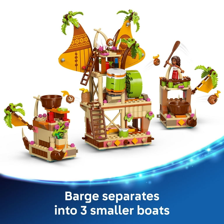 LEGO Disney Moana 2 Kakamora Barge Kids Toy - Pretend Play
