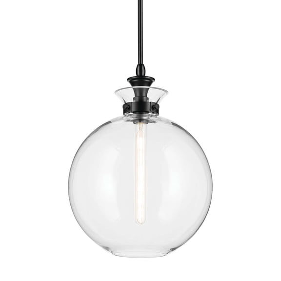 Kichler 52779Clr Laria 15" Wide Pendant - Black