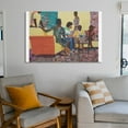 thumbnail image 6 of Njideka Akunyili Crosby Artist Poster Home Decor Poster Wall Art Hanging Picture Print Bedroom Decorative Painting Posters Room Aesthetic 12x18inch(30x45cm), 6 of 6