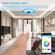 thumbnail image 3 of Sky Lampshade Música Luz De Techo Marco De Aluminio Plateado Wifi + Altavoz Bluetooth Compatible Con Control De Aplicaciones / Control Remoto / Google Home Con Color De Luz Rgb Blanco Frío Cálido Noticed HA018733-00, 3 of 6