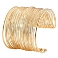 thumbnail image 1 of Women Cuff Bracelet Wide Personalized Retro Decorative Open Bracelet Cuff Bangle, 1 of 10