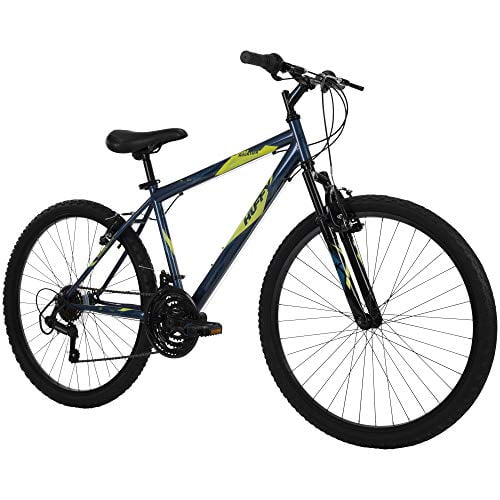 Vélo de montagne semi-rigide Huffy, Stone Mountain 26 pouces, 21 vitesses, léger, bleu foncé