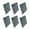 Gray, variant on 24Cell Chicken Nesting Pad 6pcs Reusable Nest Box Lining Box for Coops Backyard Poultry Comfortable Eggs Laying Solution