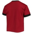 thumbnail image 3 of Youth Scarlet Nebraska Huskers Jersey V-Neck T-Shirt, 3 of 3