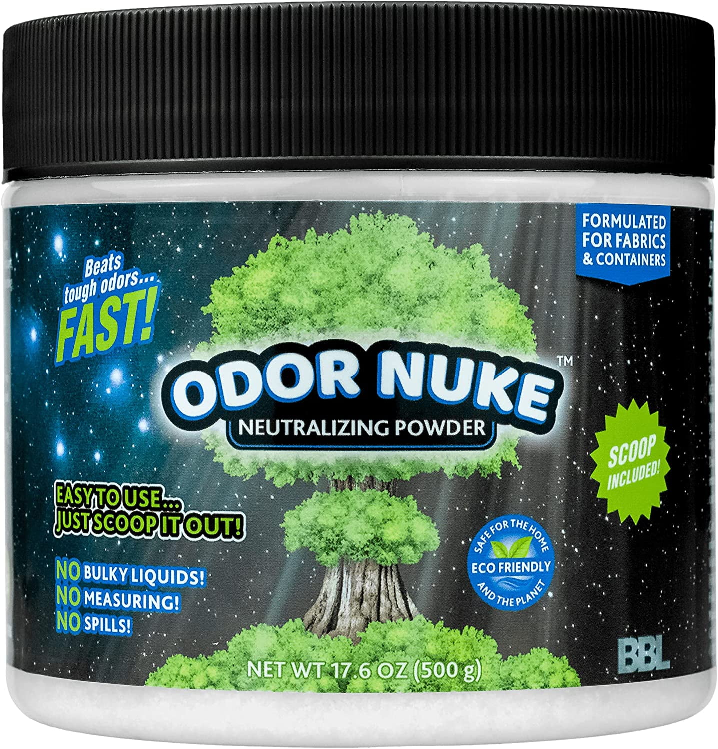 ODOR NUKE Bedside Commode Deodorizer Human Urine Odor Neutralizer