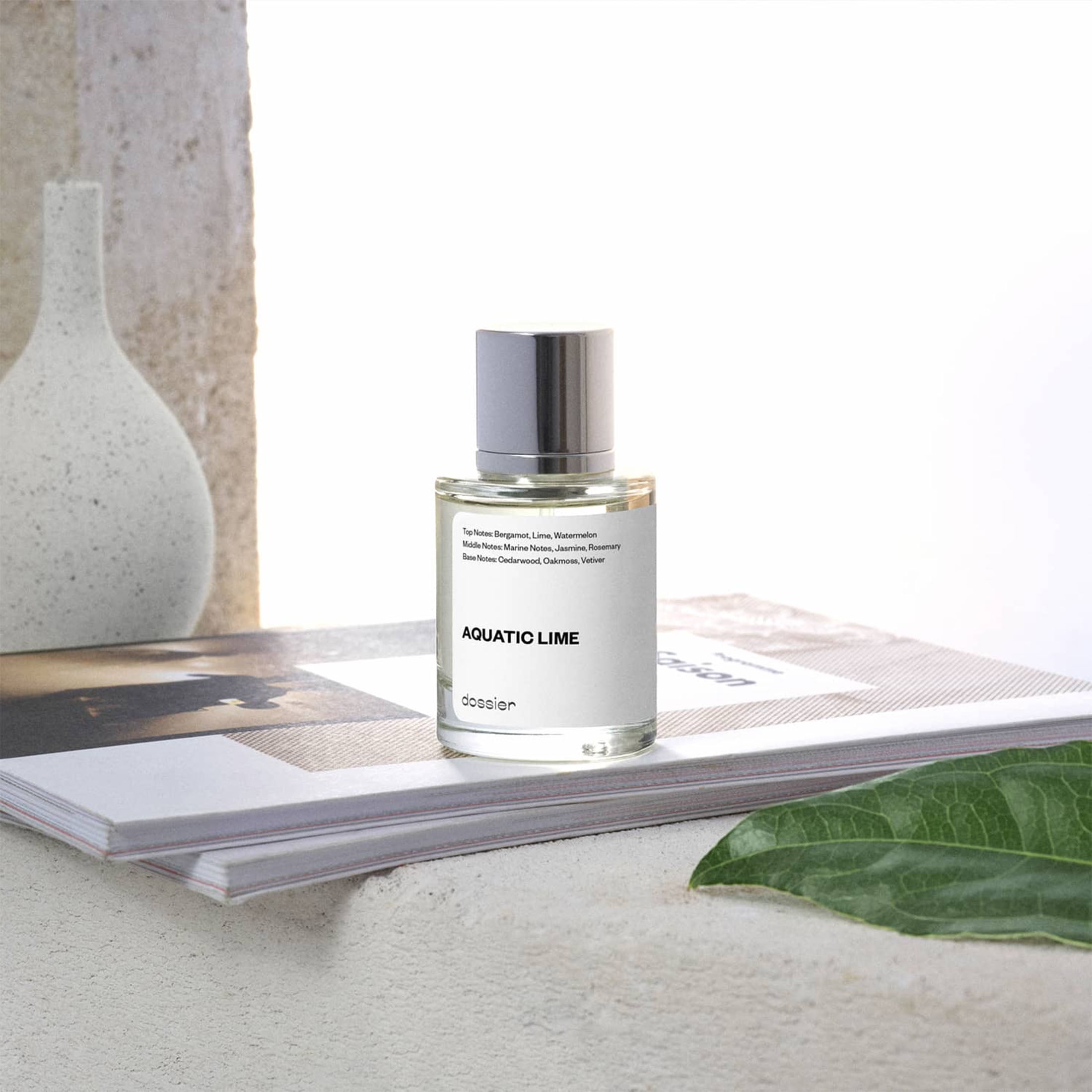 Dossier Aquatic Lime Eau De Toilette, Inspired by Giorg. Arm.an's Acq. D. Gio, Cologne for Men, 1.7 oz
