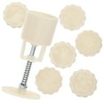 thumbnail image 4 of 1 Set Moon Cake Mold 3D Flower Pattern Stamps Hand Press Fondant Dessert Moon Cake Mold with Stamp, 4 of 8