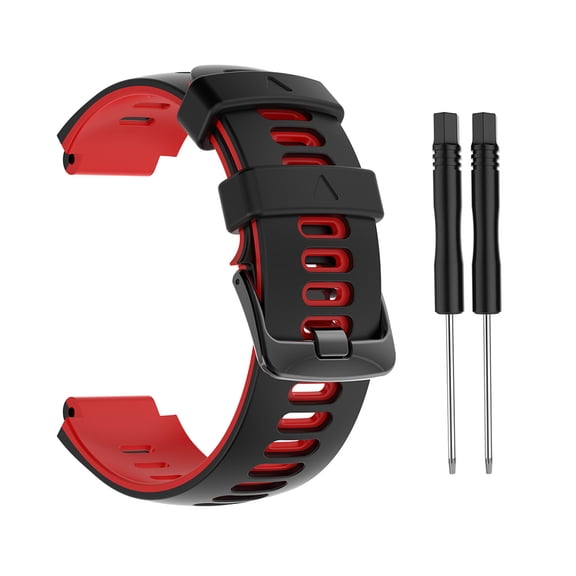 Silicone Band Adjustable Smartwatch Bracelet Compatible for Garmin-Forerunner 735xt/235lite/630/230 Soft Strap Wristband