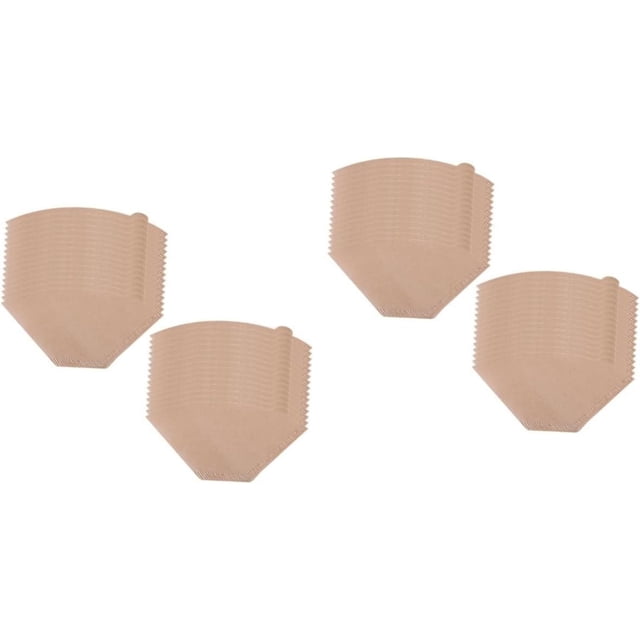 EcoNesxp Pieces coffee filter paper coffee supplies disposable coffee filter espresso machine coffee filter paper cone cone filter coffee espresso filter cup filter pad as shown x2 pieces 200 pieces