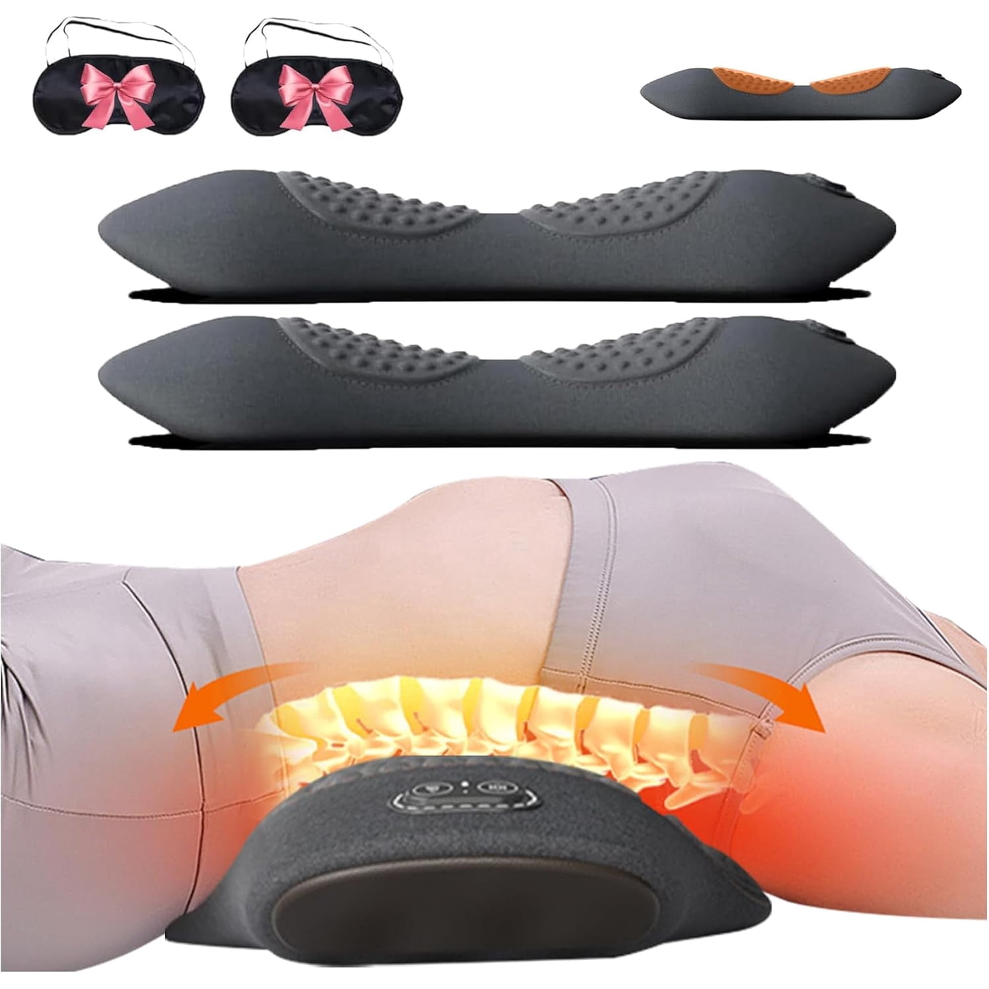 My Soothe Lab 3 in 1 Back Massager, 2025 New My Soothe lab Back Massager, Soothe 3 in 1 Back Massager for Neck and Shoulder and Back,Bring You a New Comfortable Experience (2pcs)