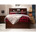 thumbnail image 2 of AFI Newport Full Solid Wood Bed with Full Trundle in Walnut, 2 of 12