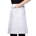 thumbnail image 1 of Weiweiguan Half-length Chef Apron Restaurant Kitchen Apron Home Cooking Apron Polyester Waist Apron Kitchen Supply, 1 of 7