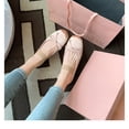 thumbnail image 2 of Women's Korean - Style Ballet Flats - Comfortable Round - Toe Satin Flat Shoes with Bow Detail for Daily Wear in All Seasons shoes for women dressy casual, 2 of 11