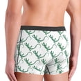 thumbnail image 4 of Men's Boxer Briefs, Artistic Cute Lizard Gecko White Soft Comfy Mens Underwear Boxer Briefs Breathable With Widen Waist, 4 of 7