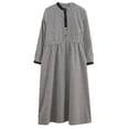 thumbnail image 4 of Siilsaa Maxi Dress for Women Womens 2024 Summer Short Dress Short Sleeve A Line Hollow Out Lace Ruffle Cute Casual Beach Party Dresses Black,2XL, 4 of 5