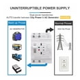thumbnail image 3 of Interruptor De Transferencia, Interruptor De Transferencia De Doble Potencia 63A 2P Cableado Fácil Para Centro Comercial, 3 of 7