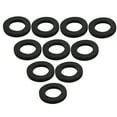 thumbnail image 1 of Shisuyan 10pcs Trumpet Felt Washers Cushion Pad Trumpets Musical Instrument Accessory (Black), 1 of 8