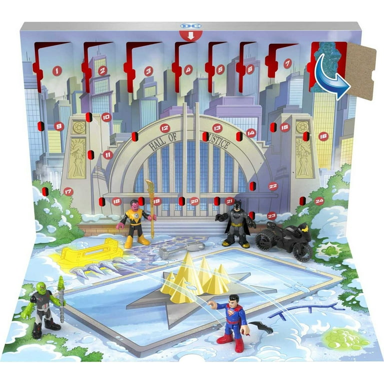 Imaginext DC Super Friends Advent Calendar 24 Mystery Toys