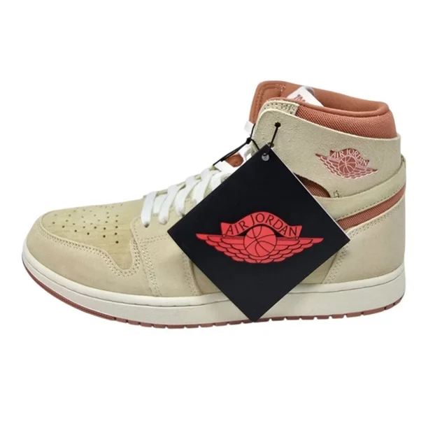 N I-K-E A i r-Jor-dan 1 Zoom CMFT 2 DV1307-102 Sail Terra Blush-Sunrise Men’s Size 10