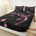 thumbnail image 3 of jejeloiu Pink Game Console Full Size Sheets,Kids Gamepad Controller Bed Sheets,3D Video Games Sheet Sets For Teens,Luxury Bedroom Decor,4pcs, 3 of 7