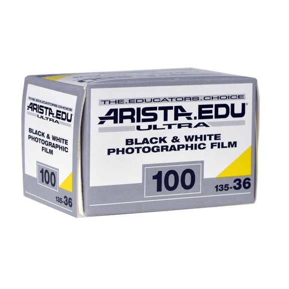 Arista Black and White Roll Films EDU ULTRA ISO 100 35X36