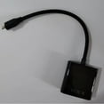 thumbnail image 4 of Micro HDMI to VGA Converter Micro HDMI to VGA Video Conversion Cable 1080P 0.2m, 4 of 4