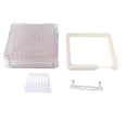 thumbnail image 1 of Acrylic Capsule Filling Tray 0 100 Holes Capsule Filler Capsule Filling Machine Manual, 1 of 5