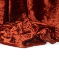 thumbnail image 3 of Stretch Crushed Velvet 62" Fabric By The Yard - Rust, 3 of 4