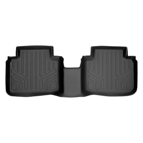 SMARTLINER Custom Fit Floor Mats 2nd Row Liner Black Compatible With 2018-2022 Honda Accord - All Models