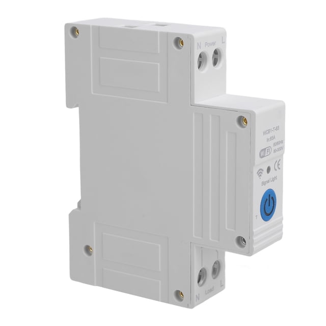 Interruptor de CircuitO de Control Remoto, Interruptor de CircuitO Wifi AC230V 63A Señal Sensible para La Oficina Escolar en Casa
