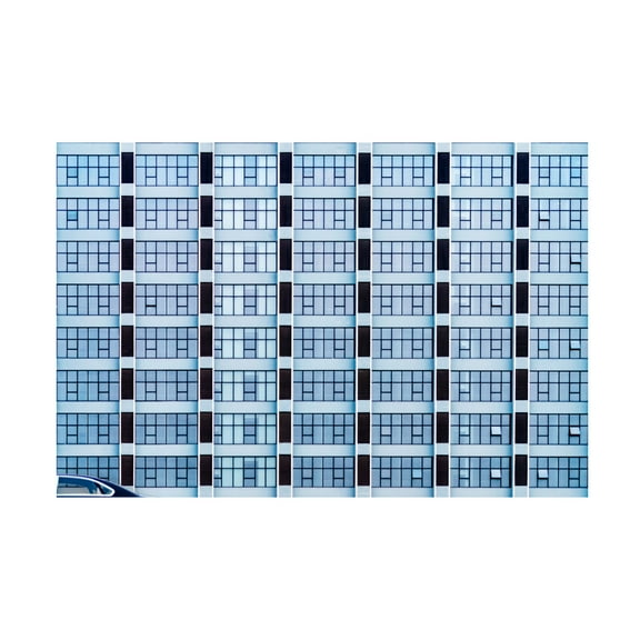 Canvas Wall Art - Piet Flour 'The Waiting Car' Wall Art for Living Room, Bedroom, or Office D?cor by Trademark Fine Art - 19 x 12 Inches