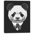 thumbnail image 2 of Funny Panda in Suit and Tie - Animal Canvas Art Print, 2 of 3