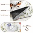 thumbnail image 6 of 3'x5' Area Rugs, Pastoral Botanical Butterfly Indoor Outdoor Area Rug for Living Room Bedroom, Spring Floral Watercolor Washable Bathroom Rugs Kitchen Floor Carpet Mats Home Decor Aesthetic, 6 of 8
