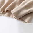 thumbnail image 5 of Maean Women Mock Neck Sweaters Pullover Turtleneck Long Sleeve Solid Color Fall Winter Soft Knitted Tops S-3XL, 5 of 6