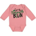thumbnail image 3 of Inktastic St. Patrick's Day Let the Shenanigans Begin Boys or Girls Long Sleeve Baby Bodysuit, 3 of 5