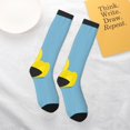 thumbnail image 5 of Balery Cute Ducky Printed Novelty Socks Men's Women's Crew Socks Sports Socks Knee High Socks Cotton Socks Quirky and Cool Socks, 5 of 9