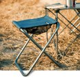 thumbnail image 4 of Bolsa de almacenamiento para taburete ShineTrip Silla de camping Aleación de aluminio plegable con azul JShteea Para Estrenar, 4 of 8
