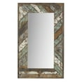 thumbnail image 3 of Brogan Distressed Wood Slat Wall Mirror Multi-Colored 43" x 26" by Aspire, 3 of 7
