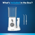 thumbnail image 5 of Waterpik Nano Water Flosser with 3 Settings, 2 Tips, ADA Accepted, White, 5 of 13