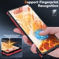 thumbnail image 4 of ANTSHARE Back Cover Cell Phone Case with Screen Protector for Samsung Galaxy S24 Ultra, Red, 4 of 6