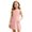 Pink, variant on SUYIDA Girls Party Dress with Color Blocking, School Lace Tutu Gown for Toddler, Holiday Pageant Performance Outfit for Kids