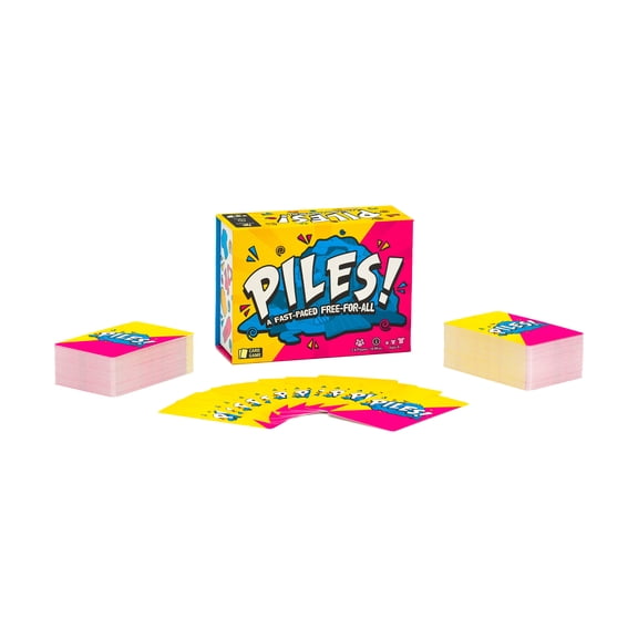 Piles Family Family Card Game for Ages 8 , from Asmodee