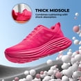 thumbnail image 2 of NORTIV 8 Women's Walking Shoes Cushion Running Tennis Shoes ActiveFloat Non-Slip Comfortable Breathable Workout Gym Sports Athletic Fashion Sneakers, 2 of 7