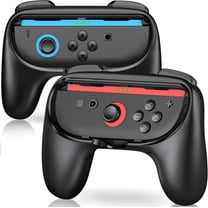 2 Pack Grips Compatible with Joycon 2 Controller, Switch 2 Grip Compatible with 2025 Comfort Joy Con 2 Controller Handle Wear-Resistant Switch 2 Accessories Kit
