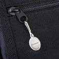 thumbnail image 3 of Groomsman Wedding Elegant Polka Dots Antiqued Oval Charm Clothes Purse Suitcase Backpack Zipper Pull Aid, 3 of 3