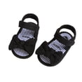 thumbnail image 3 of Coduop Baby Toddler Infant Girls Open Toes Sandals Non-Slip Flat Sole Shoes Princess Sandals, 3 of 6