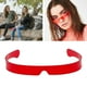 thumbnail image 5 of de sol de moda en , de sol de moda para hombres y mujeres, protección UV400, ligeras, compras, playa, , rojo Soledad Gafas de sol sin montura, 5 of 8