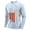 00&Light Blue1582, variant on Kiijoy Boys Independence Day Long Sleeve T-Shirt 250Th Anniversary T Shirt Top, Sizes 3-14